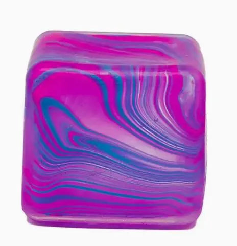 Needoh Style Snowflake Ice Cube Malt Sugar Squishy | Blind Box Stress Relief Toy